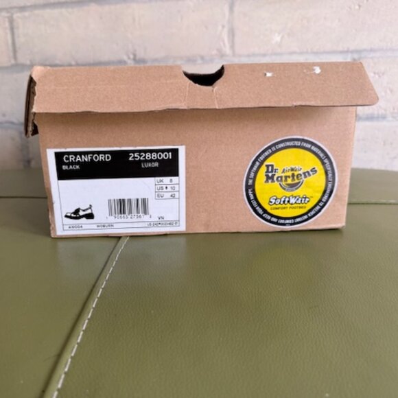 Dr. Martens Cranford oxford black size US W 10 / UK 8 NIB - Picture 7 of 8